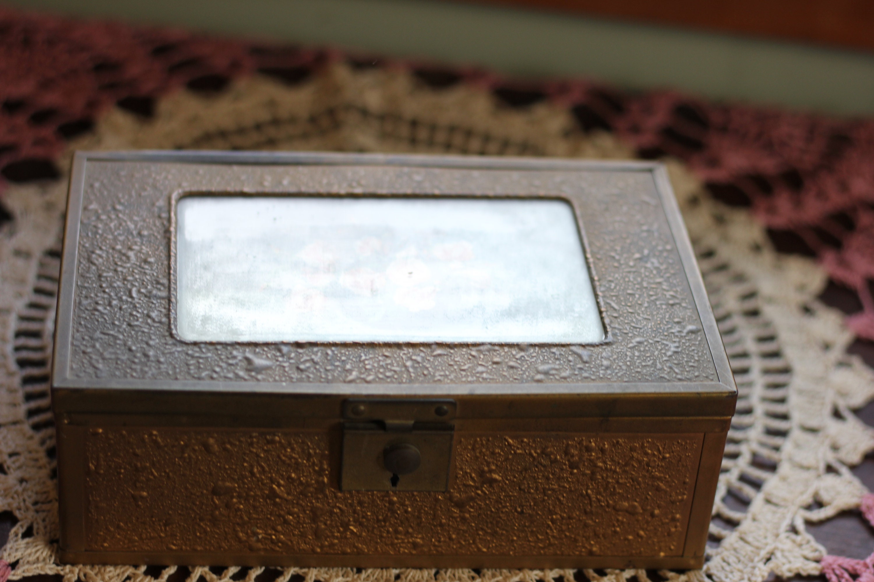 Vintage Jewelry Box/knick Knack Box Etsy UK