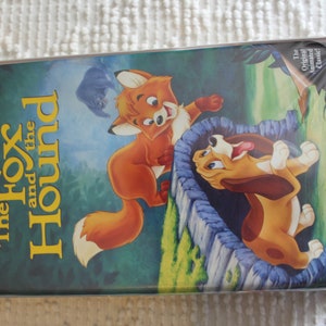 Walt Disney Classic VHS- The Fox and The Hound- Black Diamond Collection #2041