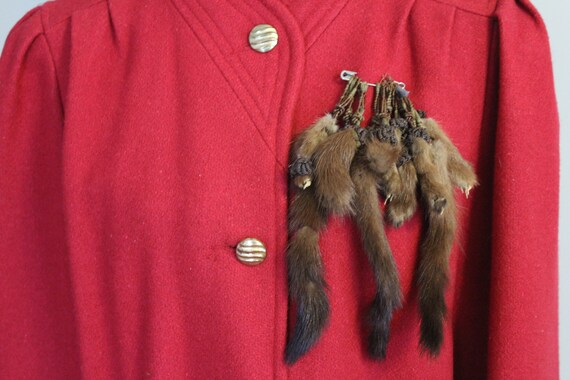 Vintage Real Mink Accessories Pin - image 1