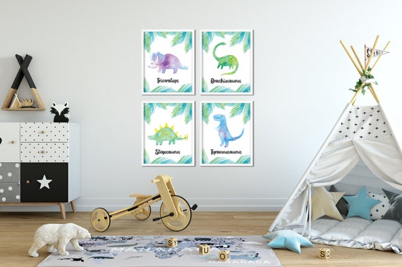 baby boy dinosaur room