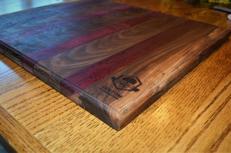 Hand Made Zebra Wood Cutting Board / FREE SHIPPING | Etsy