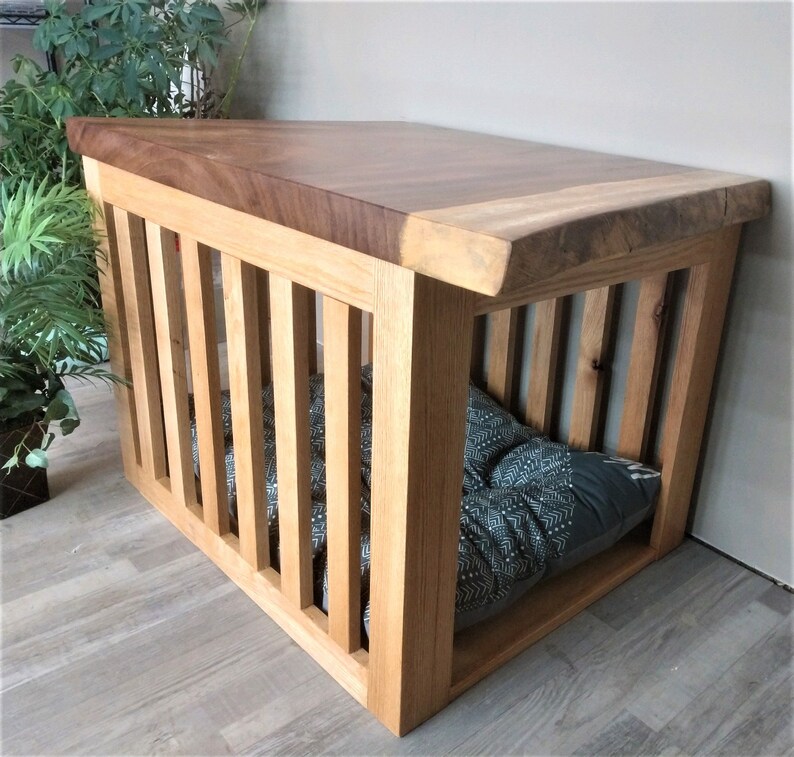 Custom Dog Crate Furniture Etsy