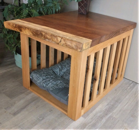 Custom Dog Crate Furniture Etsy