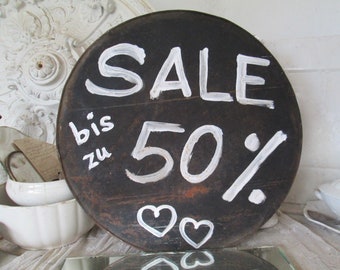 DECORAZIONE VINTAGE - Fino al 50% ***SALDI ESTIVI*** Decorazione Francia antica Brocante Shabby Patina rustico primitivo giardino casa di campagna decorazione murale