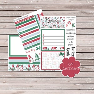 Kerstkabouters Maandelijkse Dashboard Kit