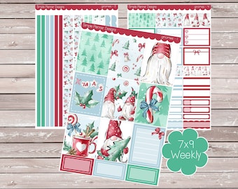 Christmas Gnomes Vertical/Hourly Kit for ECLP!