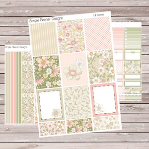 Spring Flowers Weekly Kit