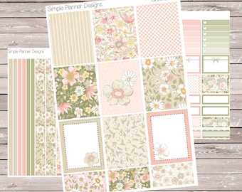 Spring Flowers Weekly Kit