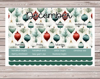 Ornaments Monthly Kit