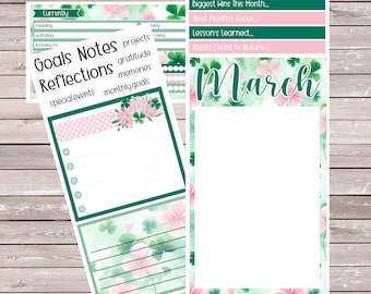 Lucky Shamrock Monthly Dashboard Kit