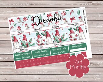 Christmas Gnomes Monthly Kit