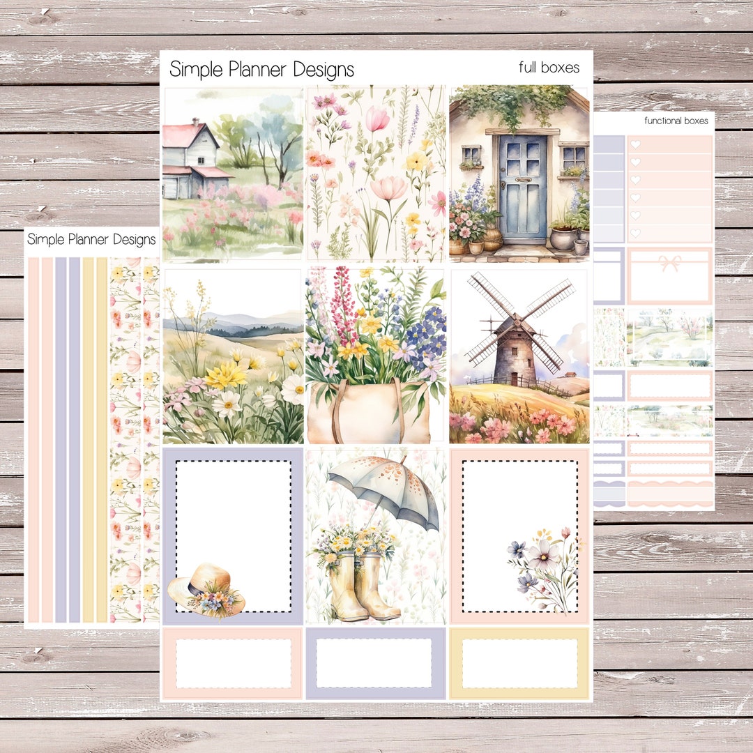 Welcome Spring Weekly Kit - Etsy
