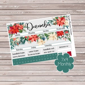 Kerst Poinsettia Maandelijkse Kit