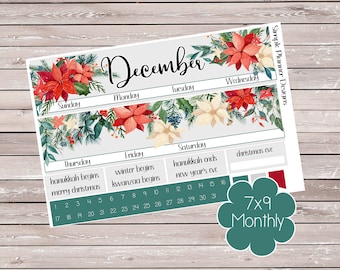 Christmas Poinsettia Monthly Kit