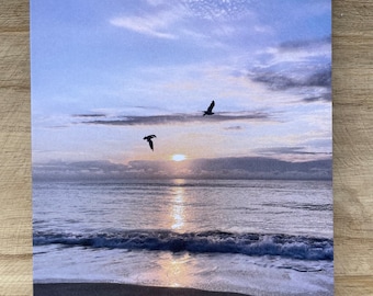 SHORE GRATEFUL | Beach greeting card | Thank you card | Ocean Thank you greeting card | photography greeting card | grateful for you note