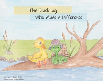 The Duckling Who Made A Difference | Watercolor Children's Book | Children's Book with Animals | Baby Shower Gift | Bedtime Story Book