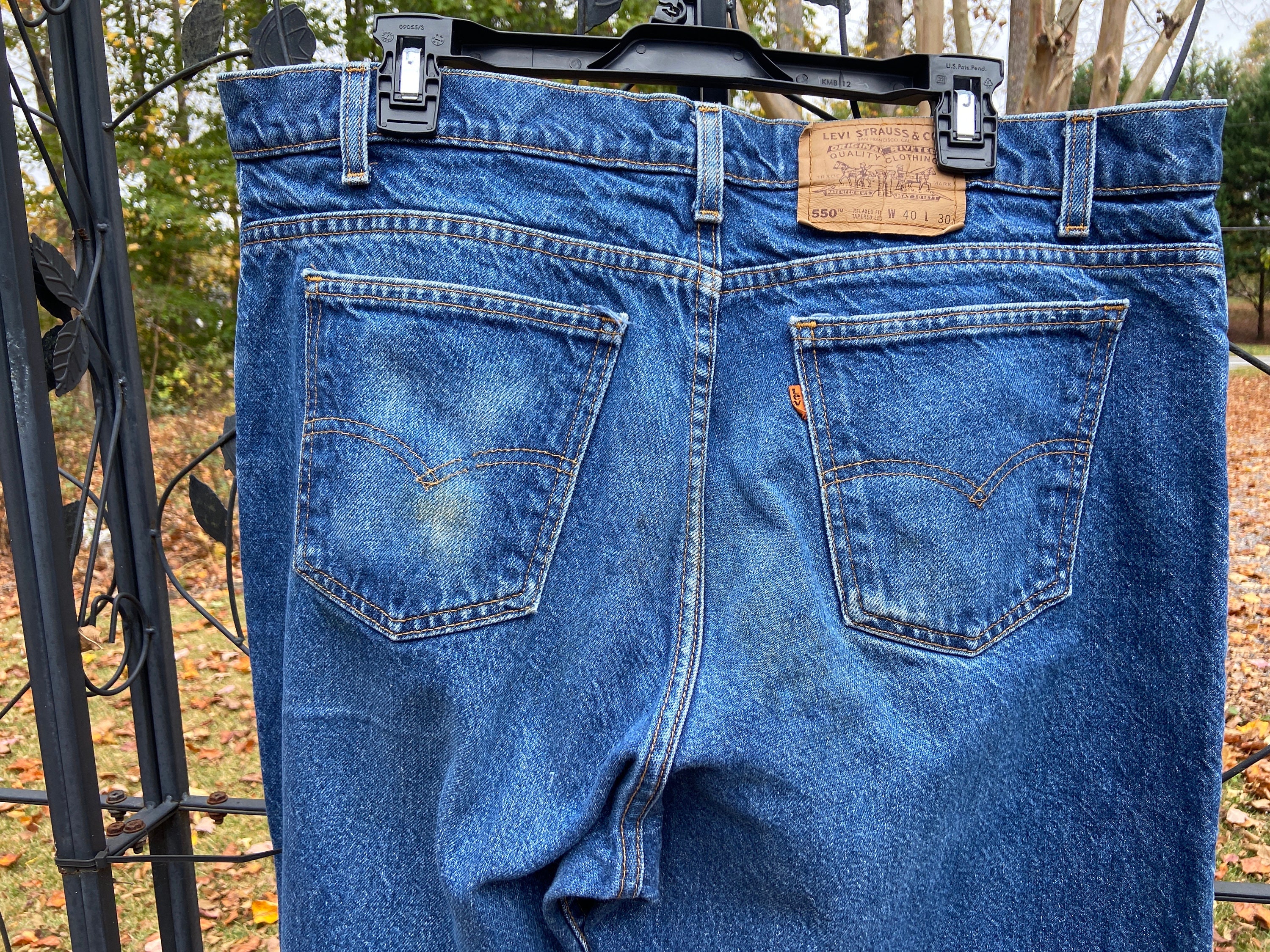 【デッドストック】80's ビンテージ 極東 Levi's 515 オレンジタブ 80s USA製 Levi's 505 オレンジタブ デニムパンツ W33L32 | 古着