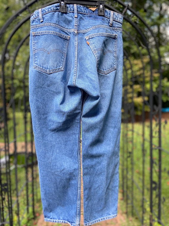 90's Orange Tab 505 Levi's - Etsy 90's Orange Tab 505 Levi's - Etsy