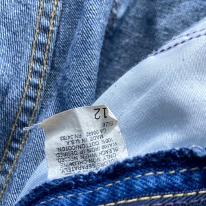Vintage 80's Lee Jeans Union Made image 6