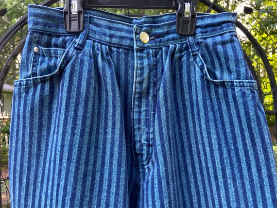 Vintage 80's Striped Gitano Jeans - image 3