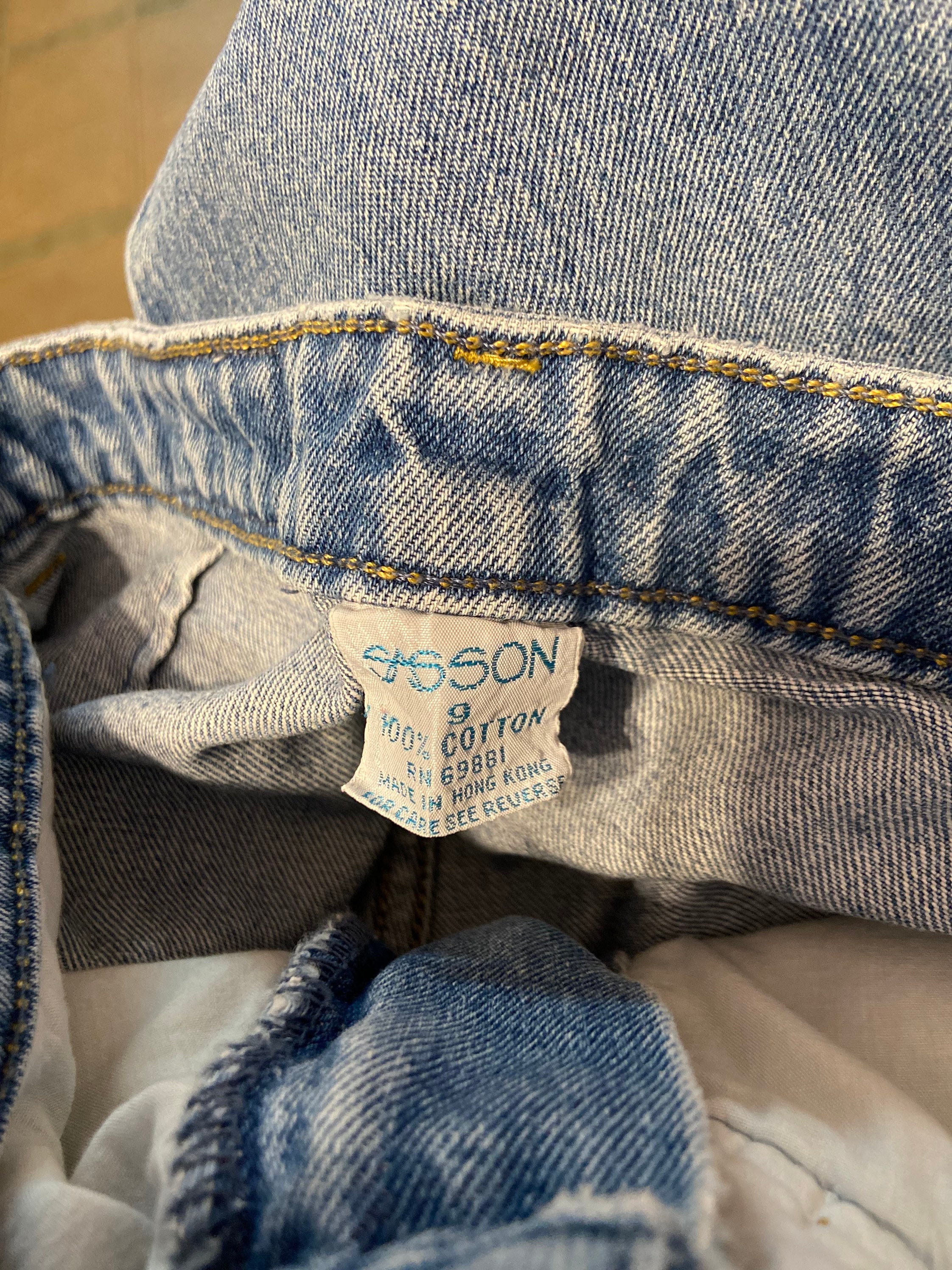 80's Pleated Drop Waist Sasson Basics Jeans - Etsy