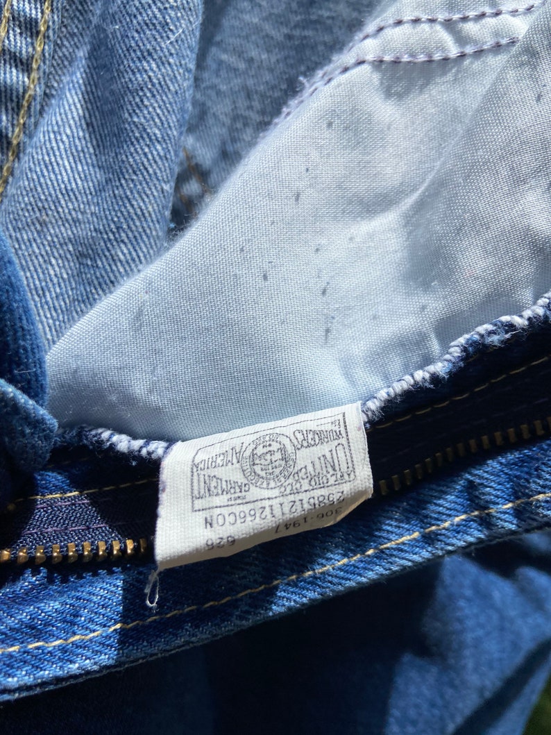 Vintage 80's Lee Jeans Union Made image 5
