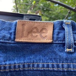 Vintage 80's Lee Jeans Union Made image 2