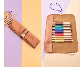 TITOLINO Waldorf roll case for LYRA colored pencils