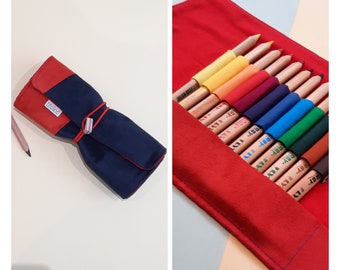 TITOLINO Waldorf roll case for LYRA colored pencils