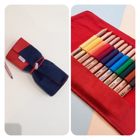 TITOLINO Waldorf Roll Case for LYRA Colored Pencils 