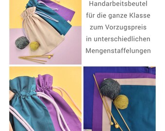 TITOLINO Handarbeitsbeutel für die ganze Klasse