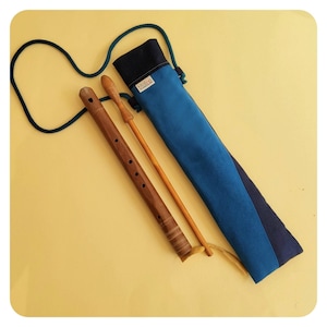 TITOLINO flute bag bicolor