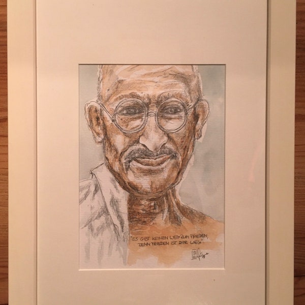 Herz-Bild „Gandhi“