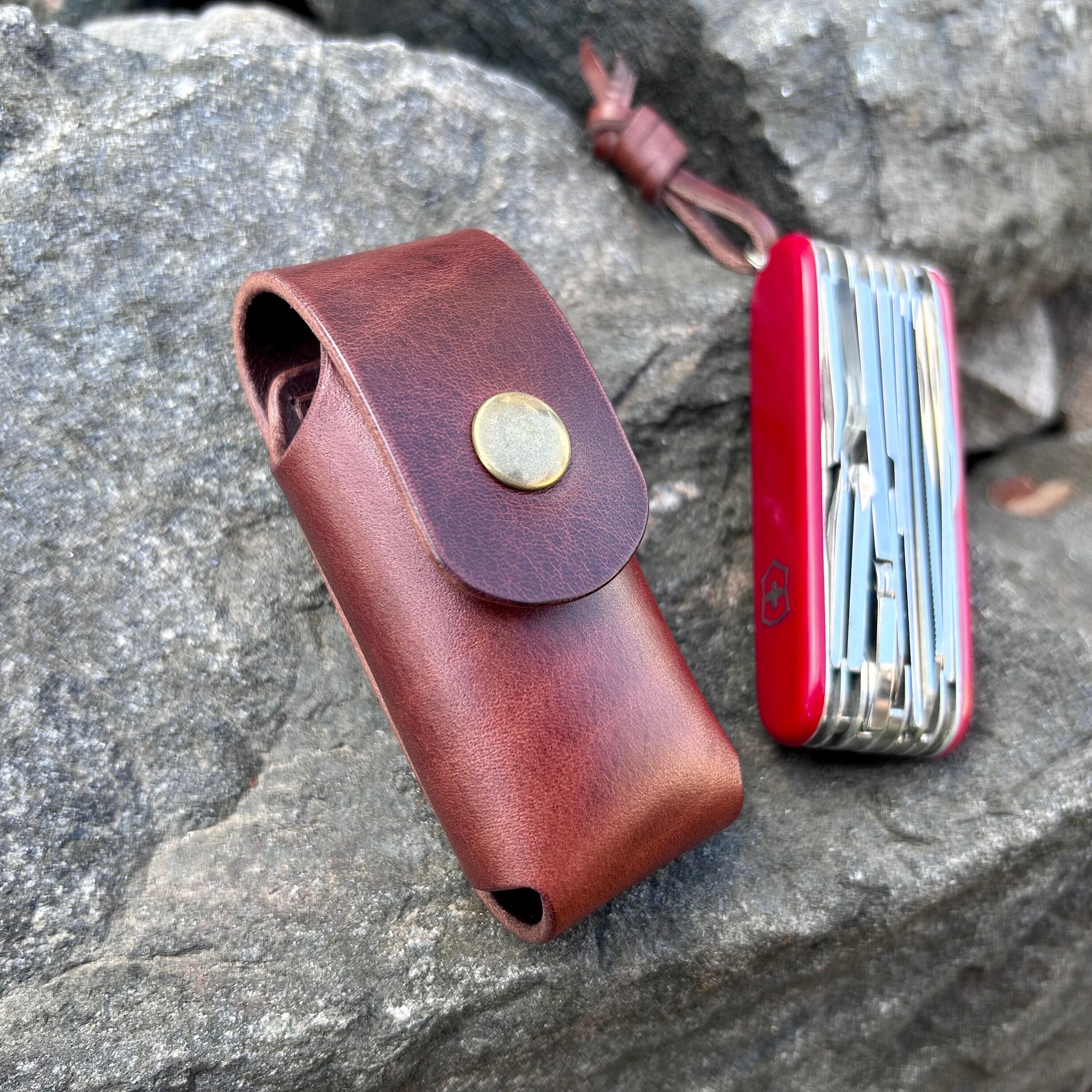Leather Belt Pouch for Victorinox Swiss Champ Etsy Canada