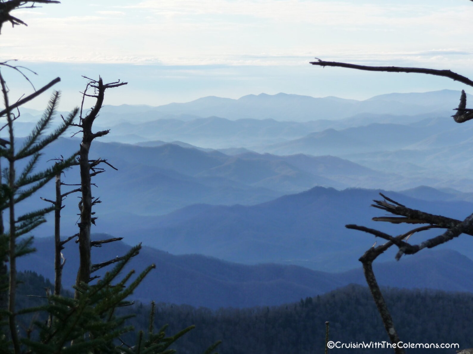 Art Photo Print Smoke on the Mountain Great Smoky Mountains Etsy