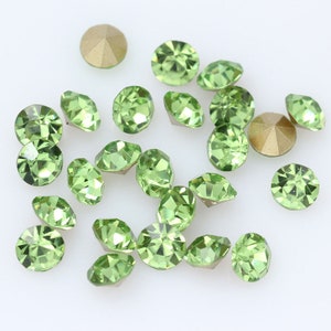 Chatons Strasssteine Bling Verzierungen Glas Kristall Lose Perlen 1mm 2mm 3mm 4mm 5mm Bild 10