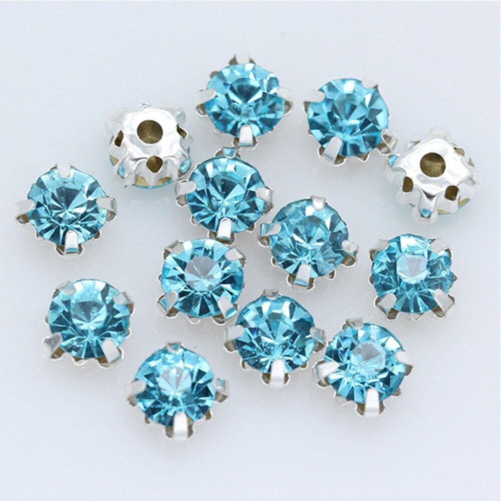 7mm Sew On Rhinestones: Crystal Montees Beads for Costumes