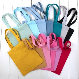 Tragetasche Groß Baumwolltasche Canvas farbig Einkaufstasche