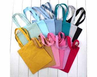 Borsa tote borsa grande in cotone tela shopping bag colorata