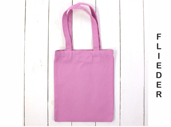 Borsa Tote In Tela Per Donna - Mini Shopper In Cotone, 22x22 Cm | Leggera E Riutilizzabile - Foto 11