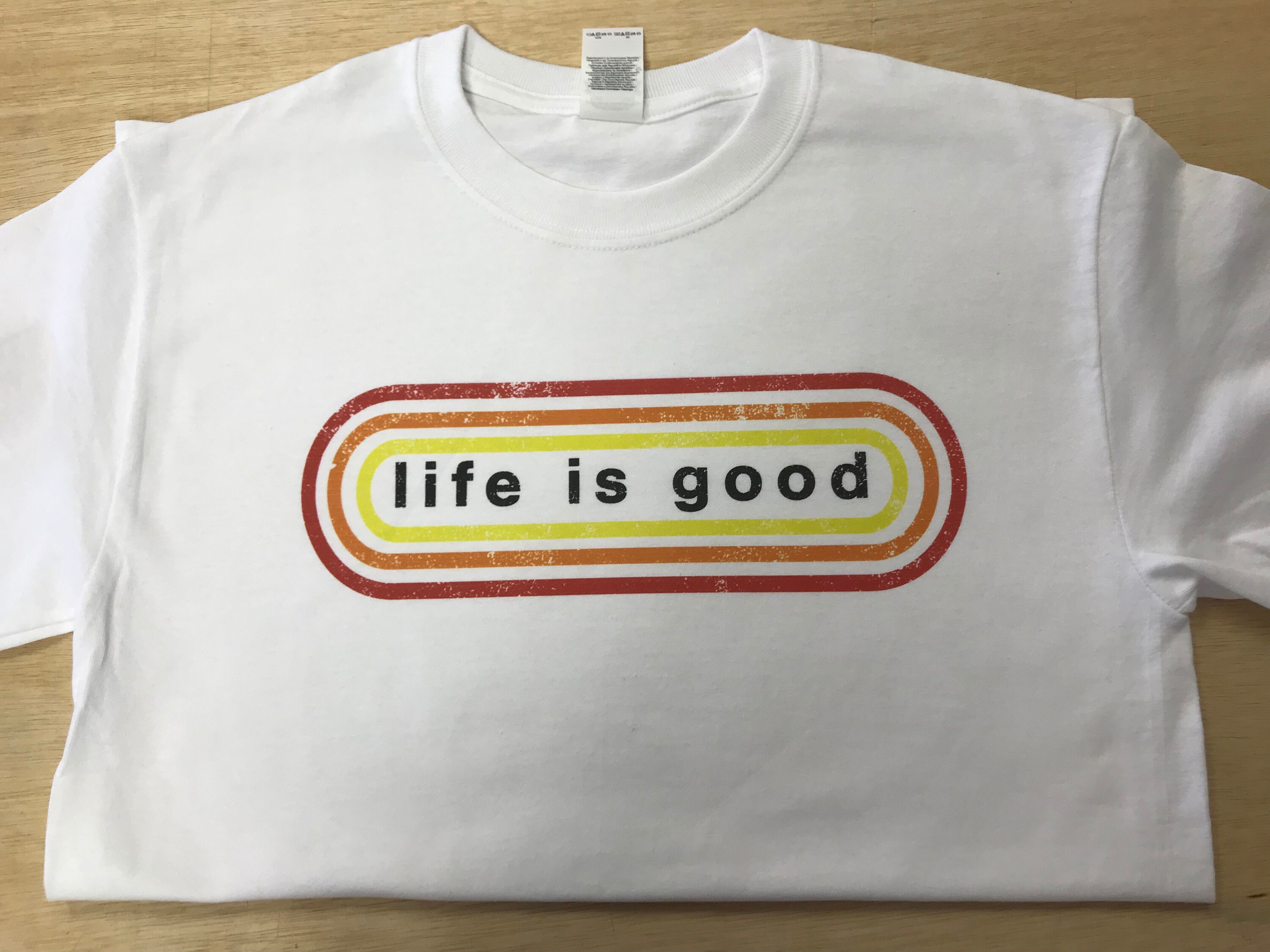 Life is Good Graphic Tee | Etsy