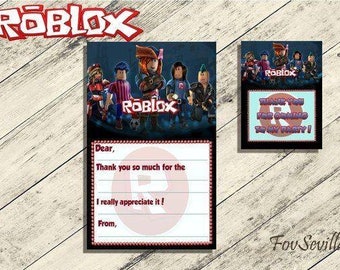 Roblox Banners Download Printable Roblox Pennants Roblox Etsy - invitaciones de roblox en espanol