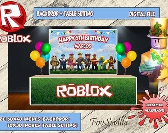Roblox Banner Etsy - 