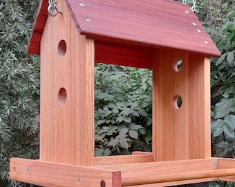 Australian Hardwood Birdfeeder