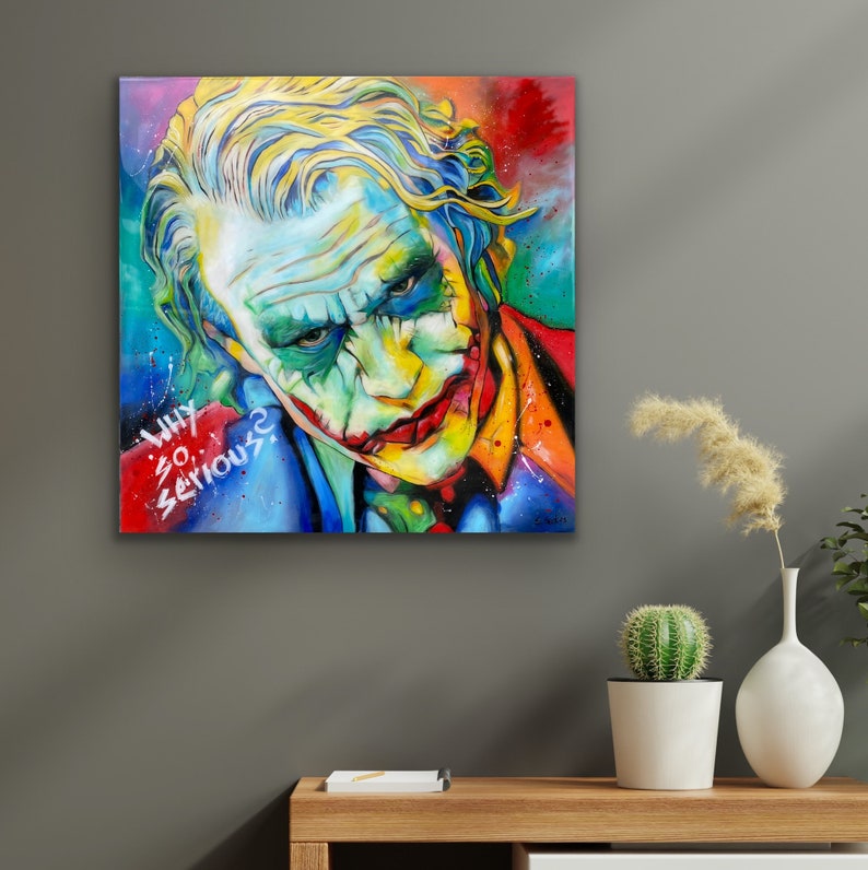 why so serious 80cm x 80cm image 9