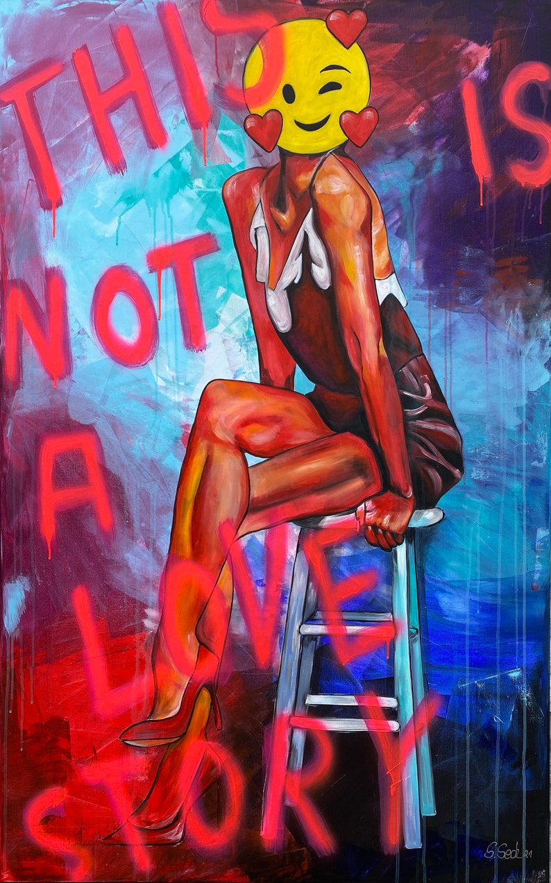 this is not a love story 100 cm x 160 cm image 1