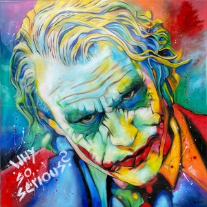 why so serious 80cm x 80cm image 1