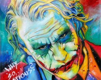 why so serious? - 80cm x 80cm