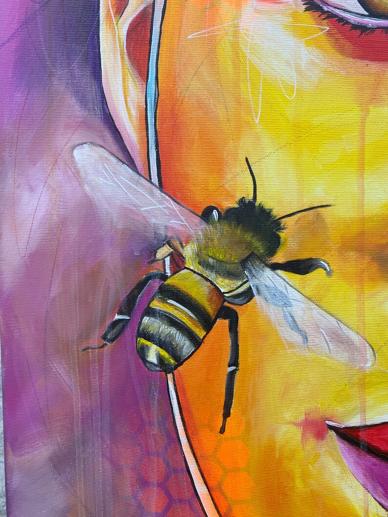 no life without bees 80 cm x 150 cm image 6