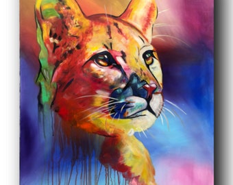 Painting "cougar"